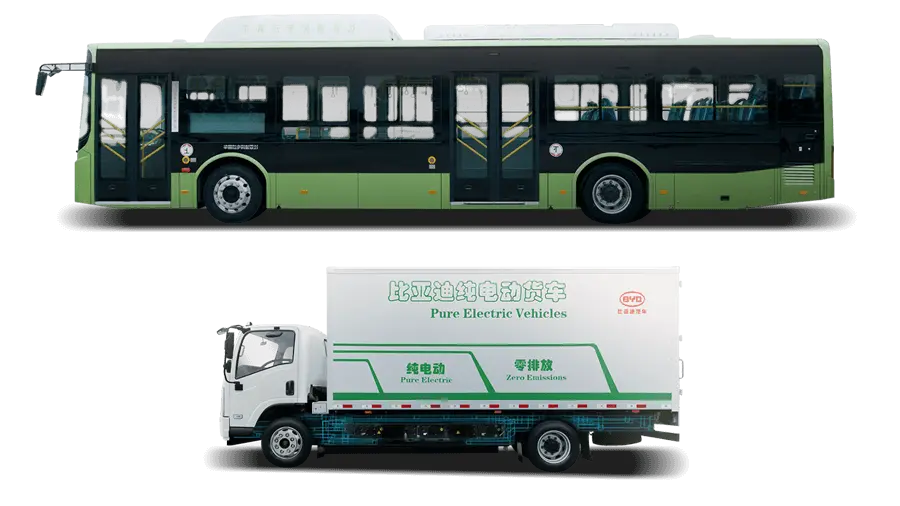 BYD коммерциялық көліктері BYD коммерциялық көліктері